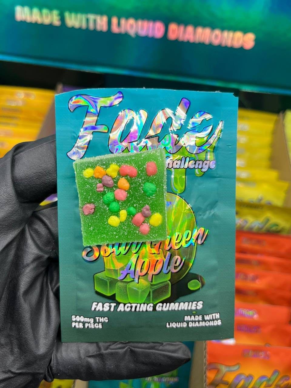 Fade Gummies Sour Green Apple